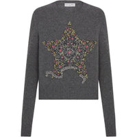 DIOR FW24 Cashmere Sweater Women's Gray