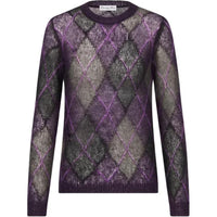 DIOR Argyle Knit Crewneck Jumper
