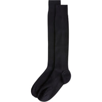 Loro Piana Knee-High Socks Unisex 1 Pack Black