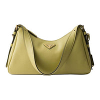 PRADA Leather Handbag, Shoulder Bag Medium Size Women's Pistachios