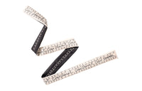 CHANEL Silk Scarves Women's Beige/Black