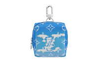 LOUIS VUITTON Squared Pouch Bag Charm Clouds Monogram