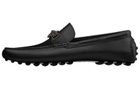 HERMES Casual Single Shoes Women's Black