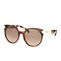 PRADA Plastic Cat Eye Sunglasses Women's Tortoiseshell