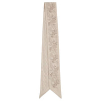 Loro Piana Mulberry Silk Silk Scarves Women's Taupe