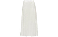 MIU MIU SS22 Casual Long Skirts Women's White
