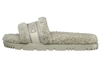 DIOR Dway Slide Slippers Women's Gray Green