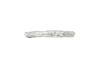SAINT LAURENT Hammered effect Bangle