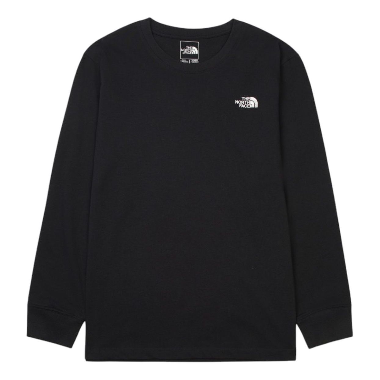 THE NORTH FACE Cotton Long Sleeved Top 'Black' NF0A8GU6-JK3