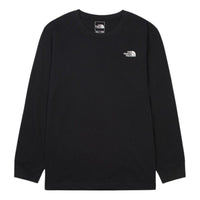 THE NORTH FACE Cotton Long Sleeved Top 'Black' NF0A8GU6-JK3