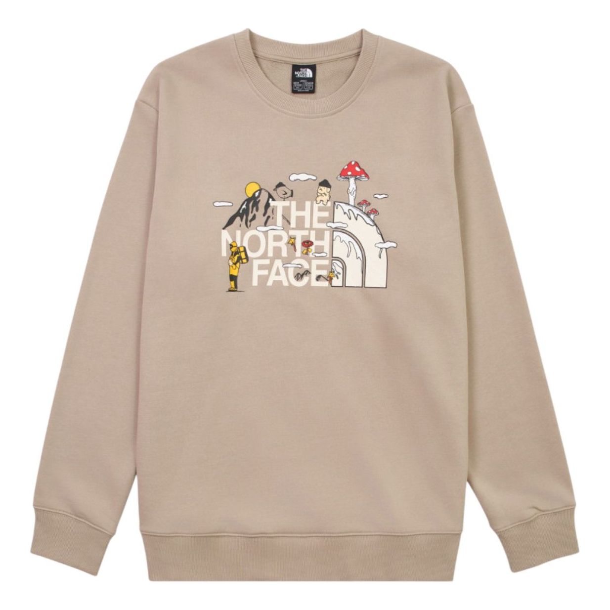 THE NORTH FACE x Uncle Belly Long Sleeve T-Shirt 'Brown' 8JRR-BOX