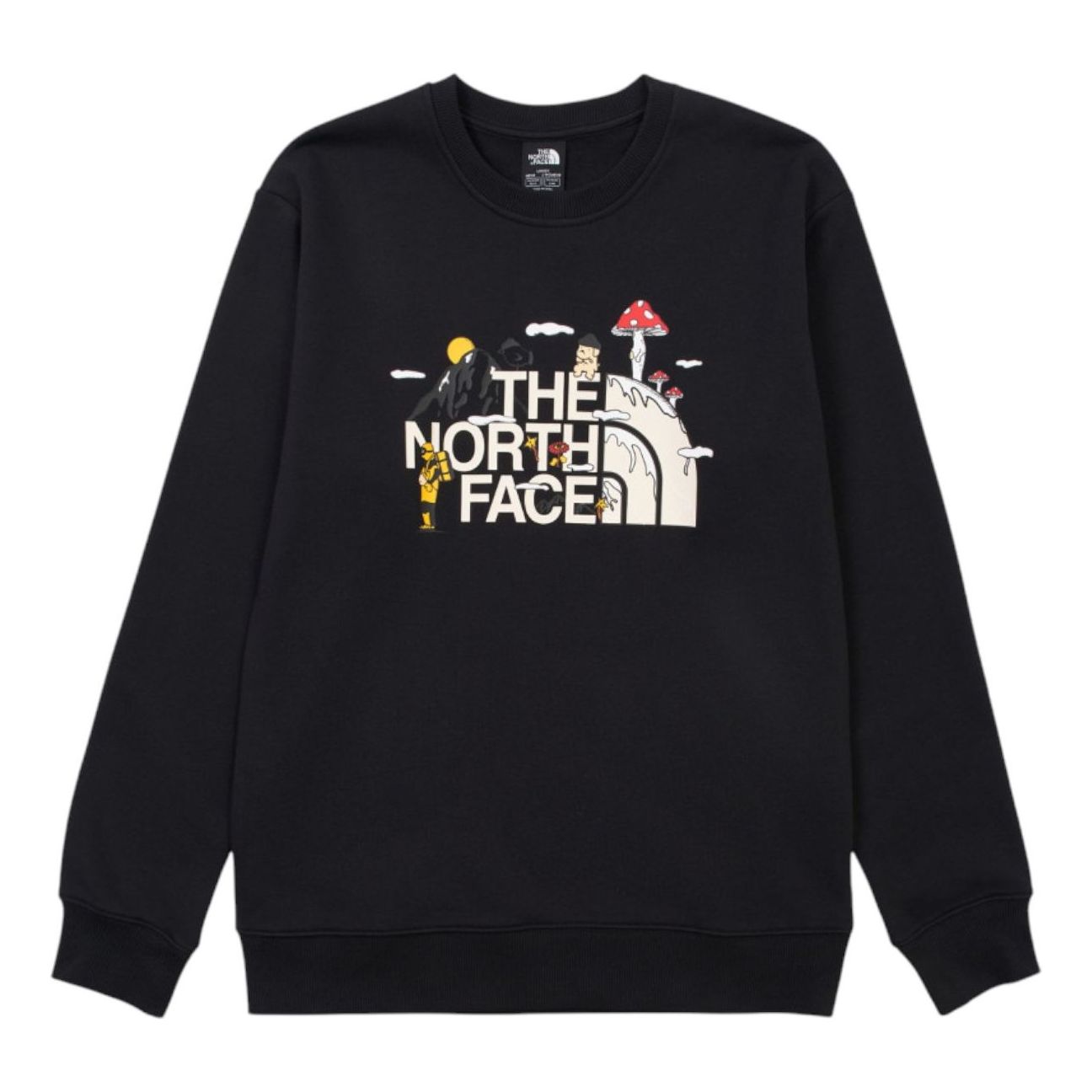 THE NORTH FACE x Uncle Belly Long Sleeve T-Shirt 'Black' 8JRR-JK3