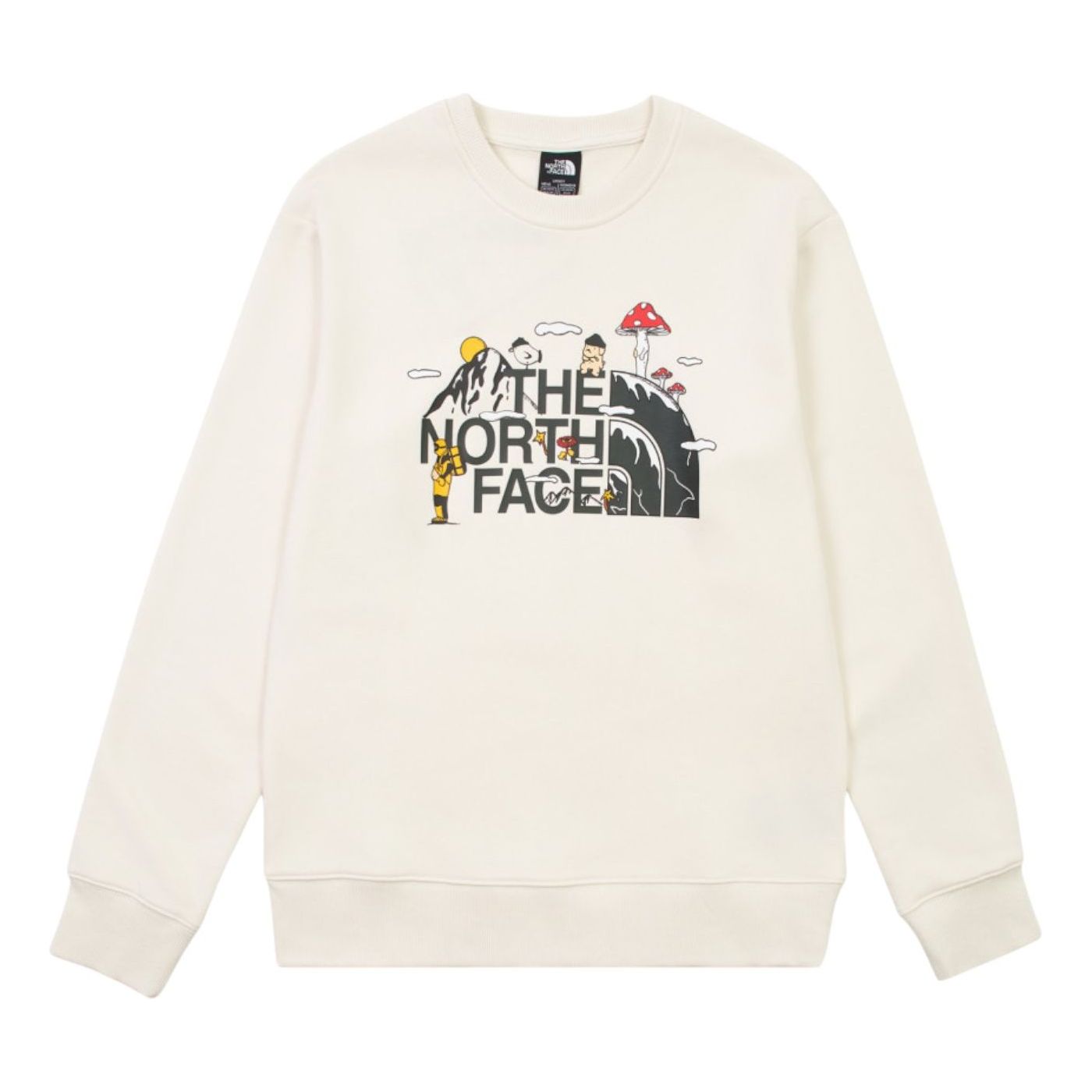 THE NORTH FACE x Uncle Belly Long Sleeve T-Shirt 'Beige' 8JRR-QLI