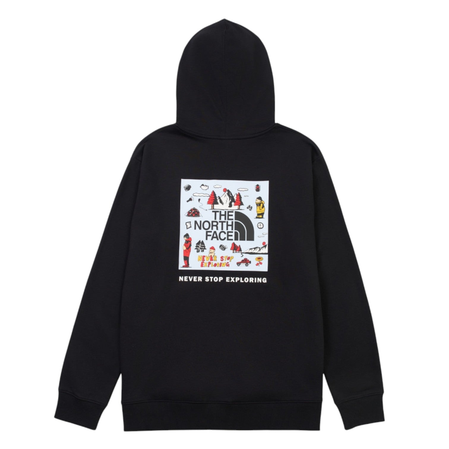 THE NORTH FACE x Uncle Belly Hoodie 'Black' 8JRS-JK3