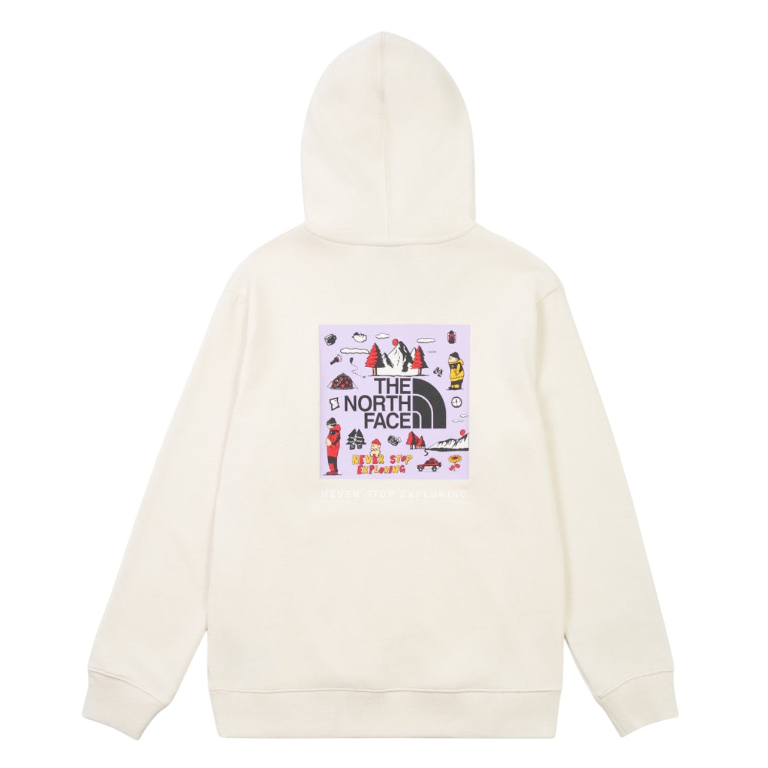 THE NORTH FACE x Uncle Belly Hoodie 'Beige' 8JRS-QLI