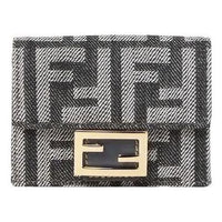 (WMNS) Fendi FW25 Baguette Tri-Fold Wallet 'Grey' 8M0395AUT4F1UJ5