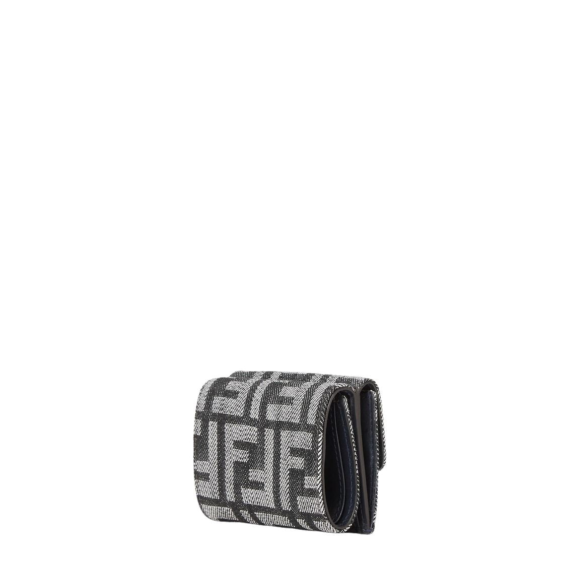 (WMNS) Fendi FW25 Baguette Tri-Fold Wallet 'Grey' 8M0395AUT4F1UJ5