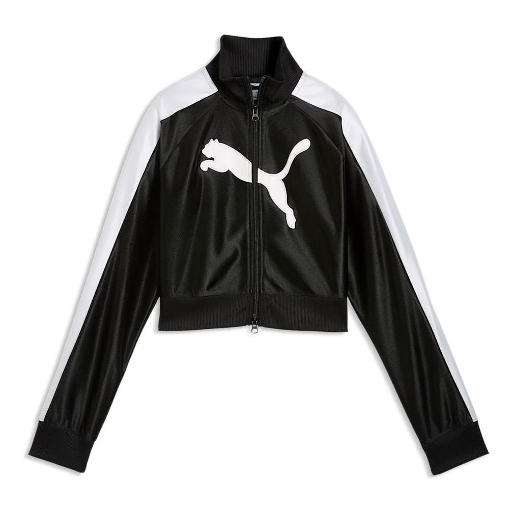 (WMNS) PUMA Future.Puma.Archive T7 Cropped Track Jacket 'PUMA Black' 634592-01