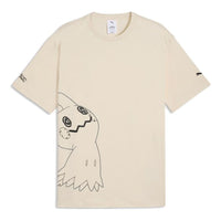 PUMA x Pokemon Relaxed Graphic T-Shirt 'Alpine Snow' 634914-87