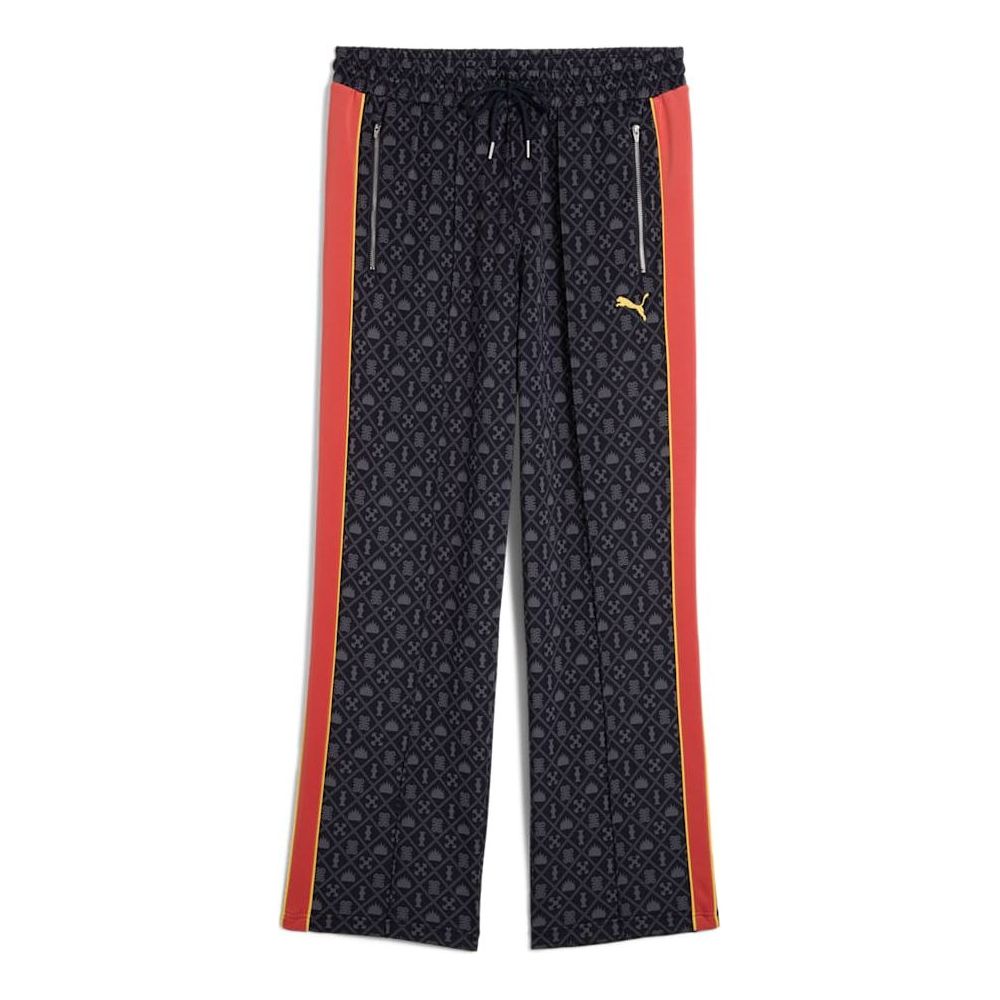PUMA Road To Unity All Over Print Relaxed Drawstring Track Pants 'New Navy' 629596-16