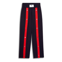 PUMA x Laquan Smith High Waisted Sweatpants 'New Navy' 631625-16