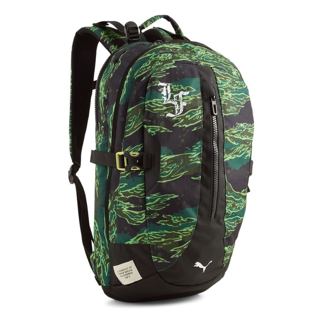 PUMA LaFrancé Supply 25L Backpack 'Green Terrain AOP' 092407-01