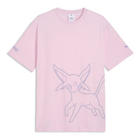 PUMA x Pokemon Relaxed Graphic T-Shirt 'Pearl Pink' 634914-70