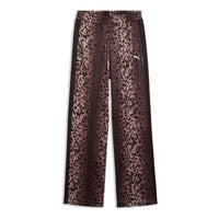 (WMNS) PUMA T7 Leo Luxe Track Pants 'PUMA Black' 634564-01