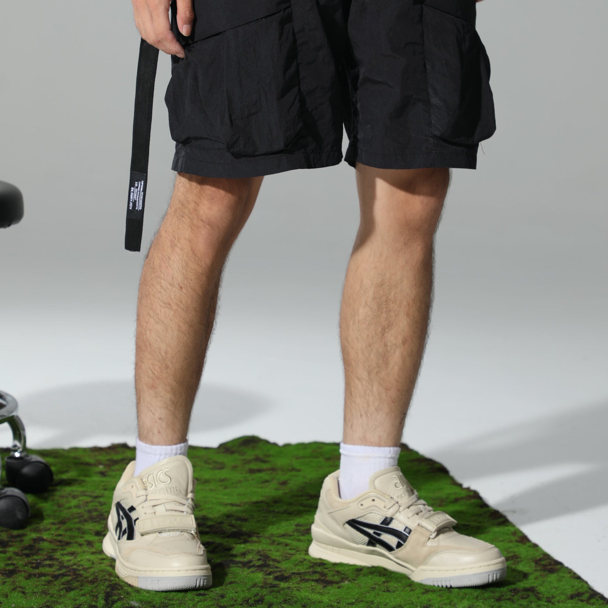 Asics MYGE x ASICS Gel-Spotlyte Low V2 'Khaki Black' 1203A261-200