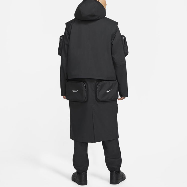 Nike Multifunction Detachable Waterproof Hooded Coat Asia Sizing 'Black' CZ4702-010