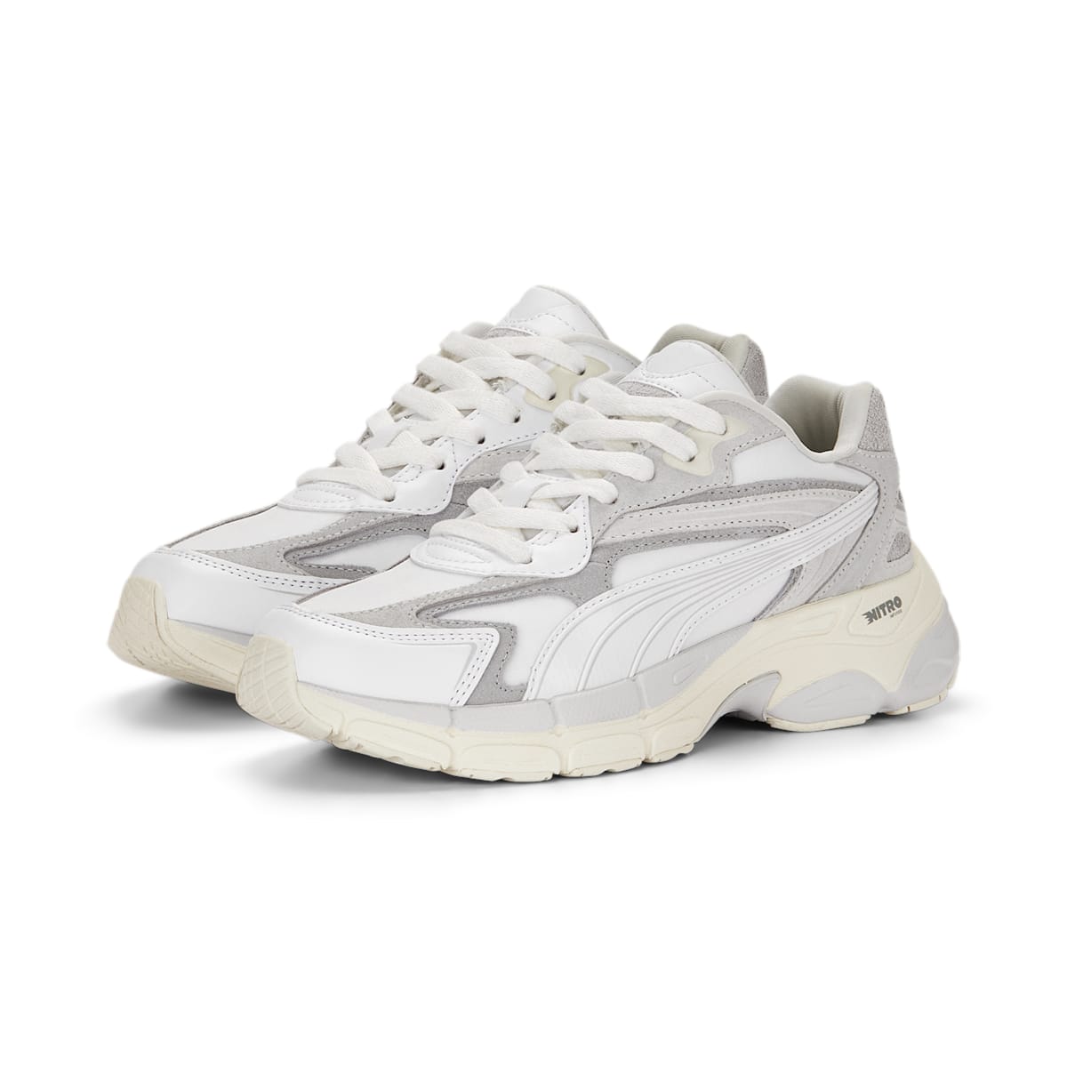 (WMNS) PUMA Teveris Nitro 'Thrifted - White' 391095-01