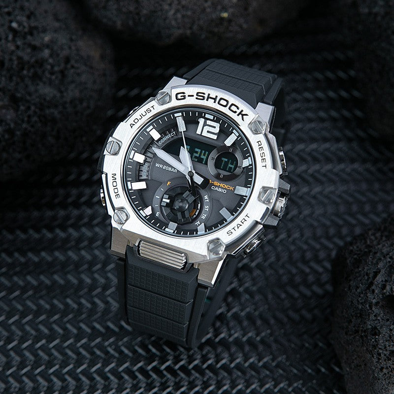 CASIO G-Shock G-Steel 'Silver Black' GST-B300S-1A