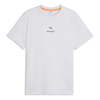 PUMA x McLAREN RACING Logo T-Shirt 'White Glow Heather' 637448-04