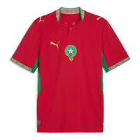 PUMA Morocco 2026 Home Jersey 'Fast Red Victory Gold' 783317-01