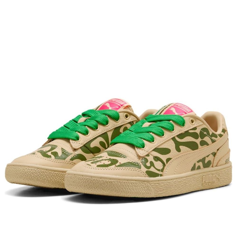 (WMNS) PUMA x Flau'jae Majesty 'Canvas Green Fruit Pure Pink' 408170-01