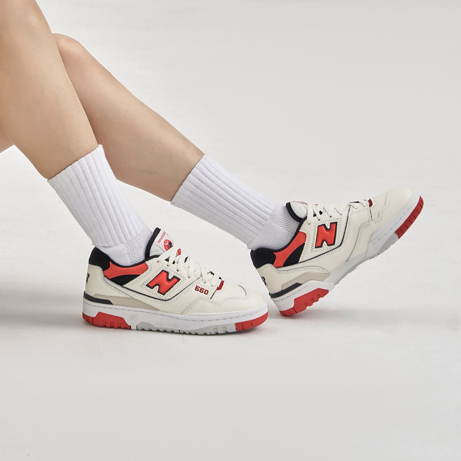 New Balance 550 'Off White Chile Red' BB550VTB