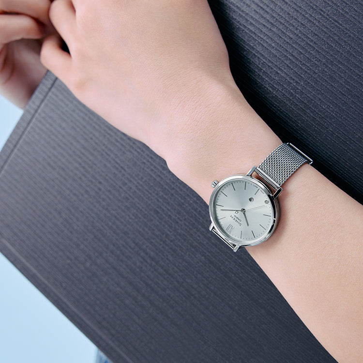 (WMNS) CASIO Analog 'Silver' SHE-4539