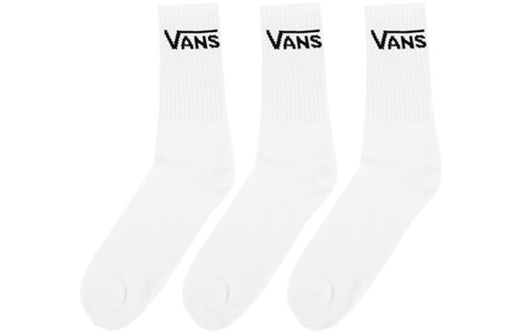 Vans AP CN Skate Crew Socks 'White Black' VN0A341NWHT
