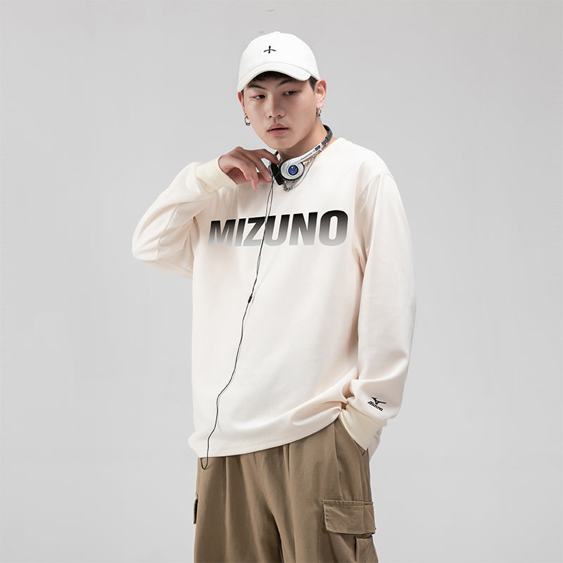 Mizuno Graphic Long Sleeve T-shirt 'White' A2CA2A03