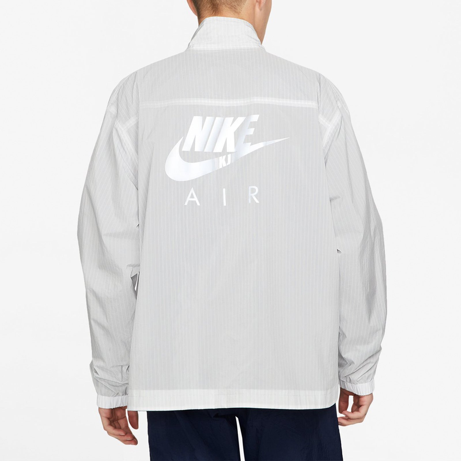 Nike Air x Kim Jones Double-Sided Windproof Reflective Logo Jacket Unisex Blue/White DC9985-100