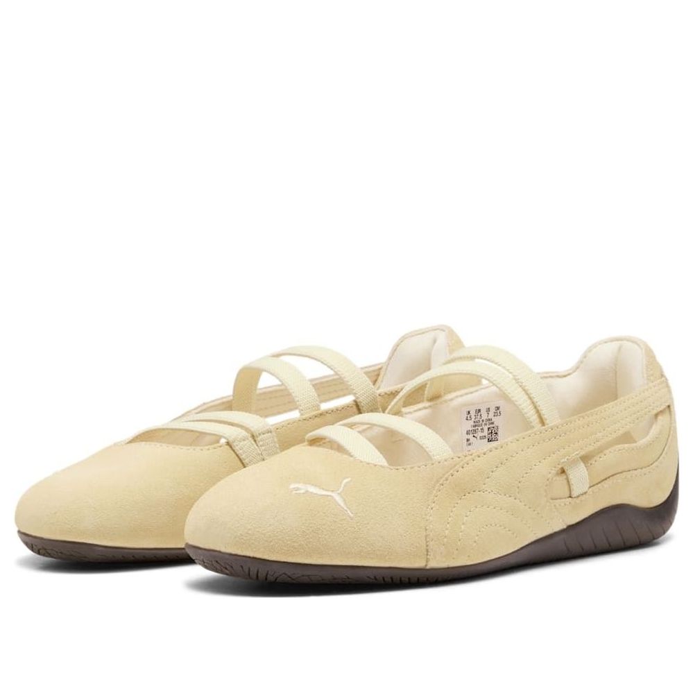 (WMNS) PUMA Speedcat Ballet Suede 'Creamy Vanilla Gum' 401287-15