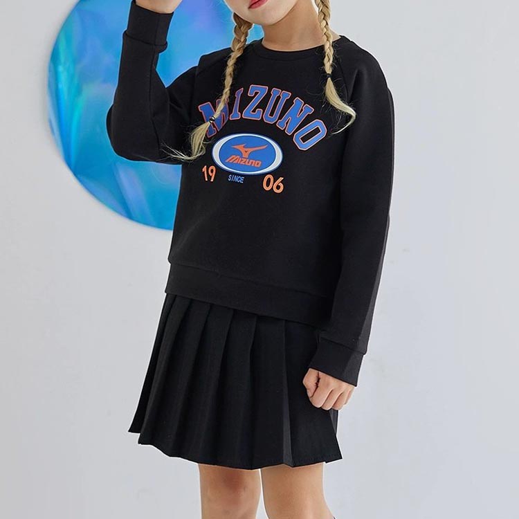 (GS) Mizuno Sportwear Sweater 'Black' 32CA2A51