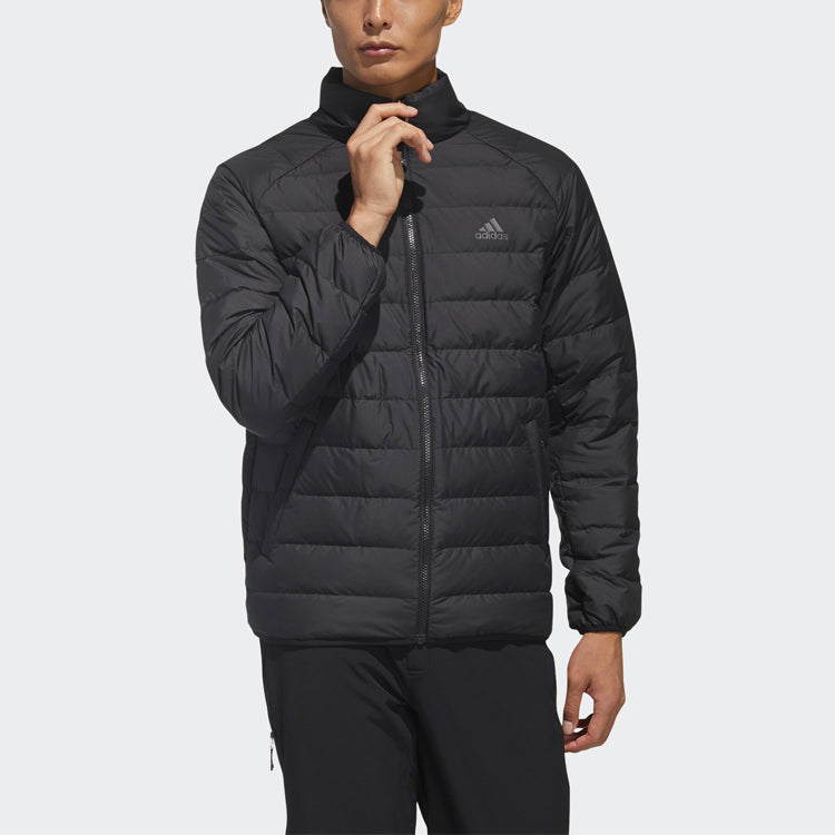 adidas 3in1 Down Jkt Multiple Pockets Outdoor Sports Detachable hooded down Jacket Brown GP2917