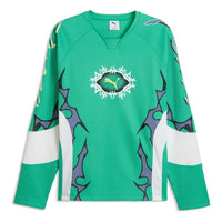 PUMA Pumatech-X Long Sleeve Waffle T-Shirt 'Vibrant Green' 635667-40