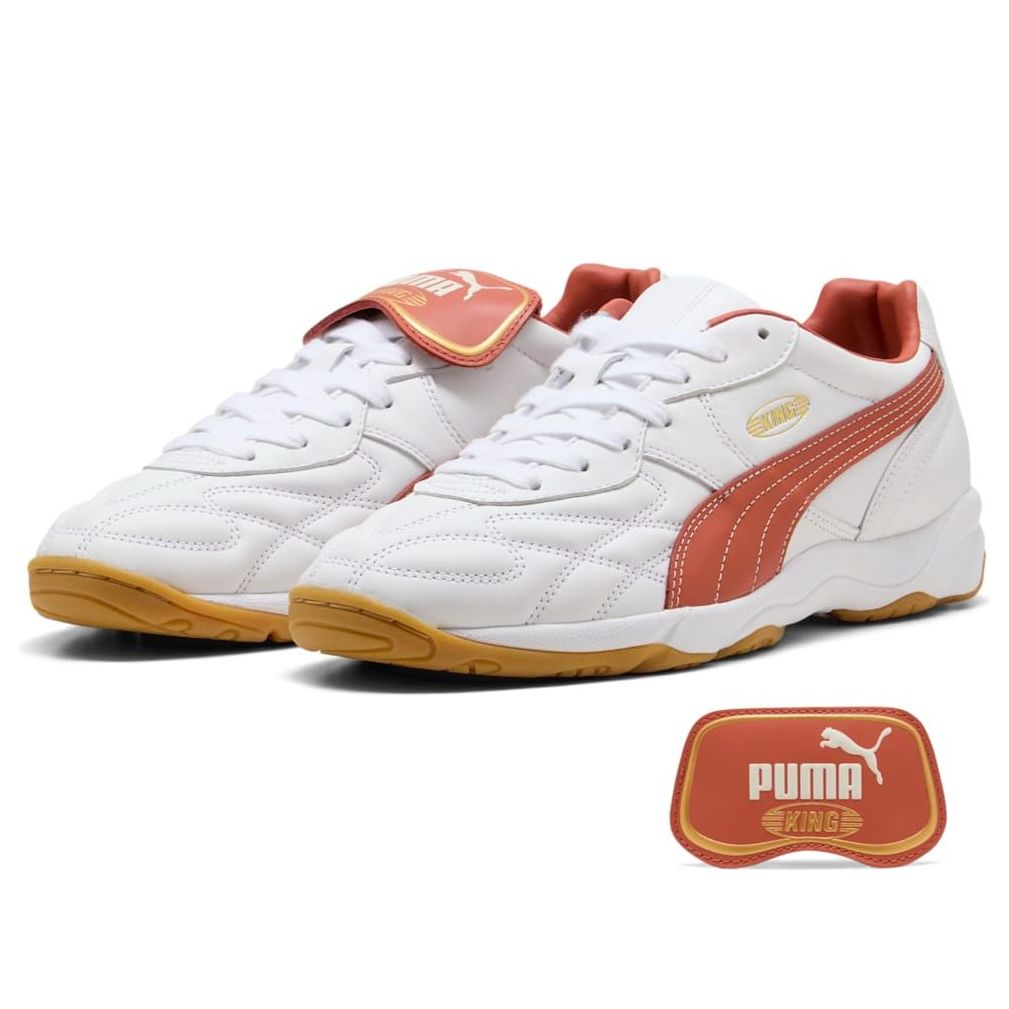 PUMA King Indoor 'White Orange' 401683-20