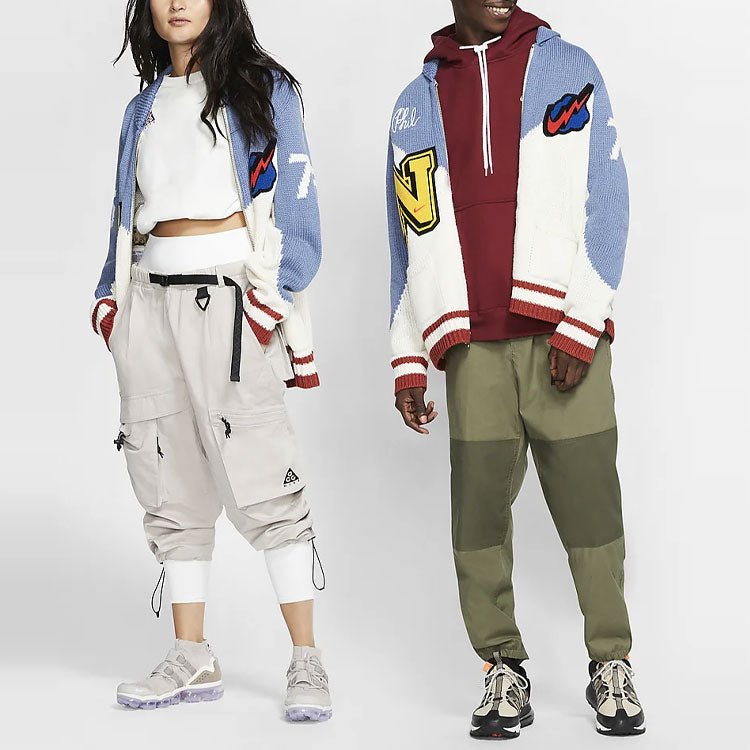 Nike Zipper Knit Asia Sizing 'Blue White' BV4616-110