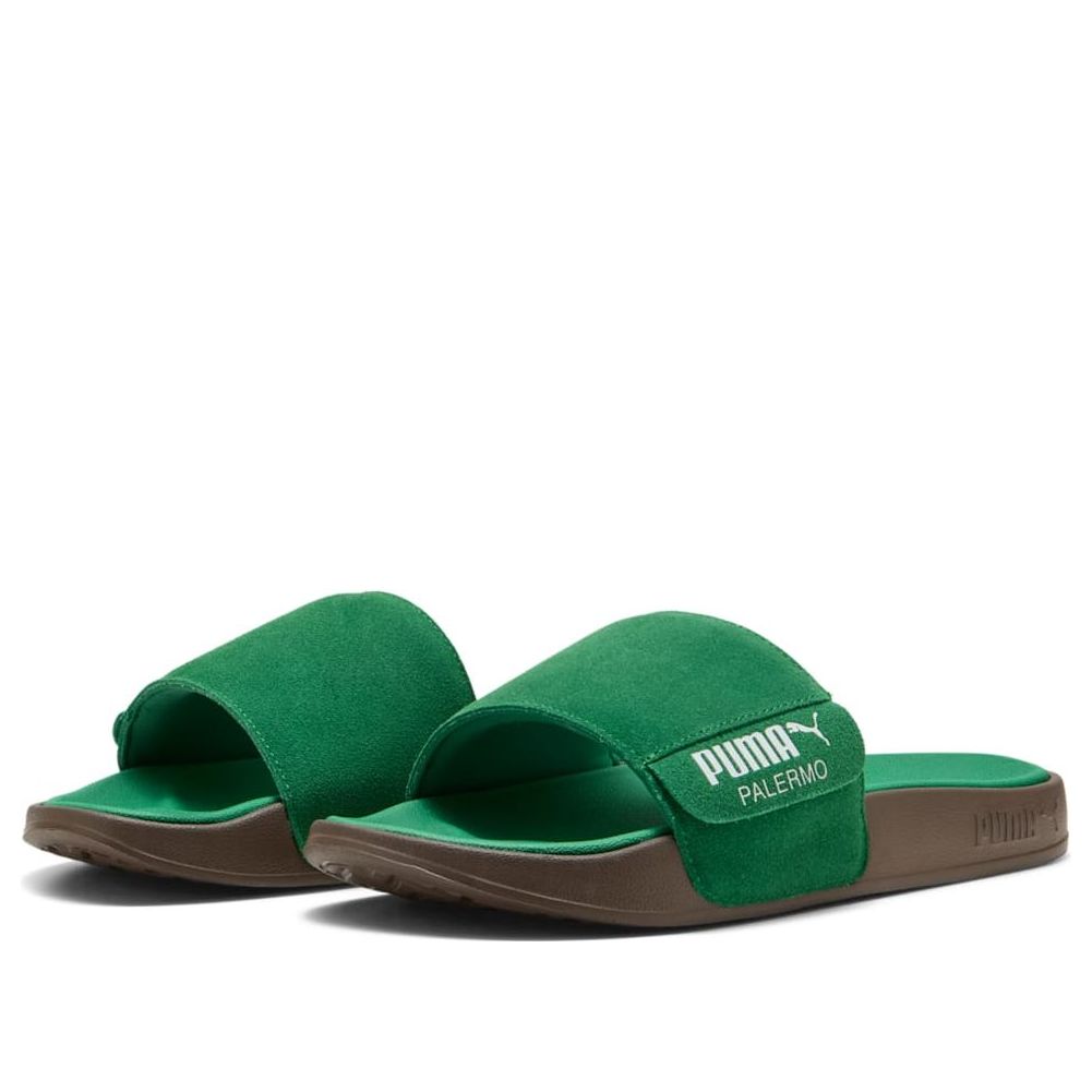 PUMA Leadcat 2.0 Palermo Foil Slides 'Archive Green' 399041-07