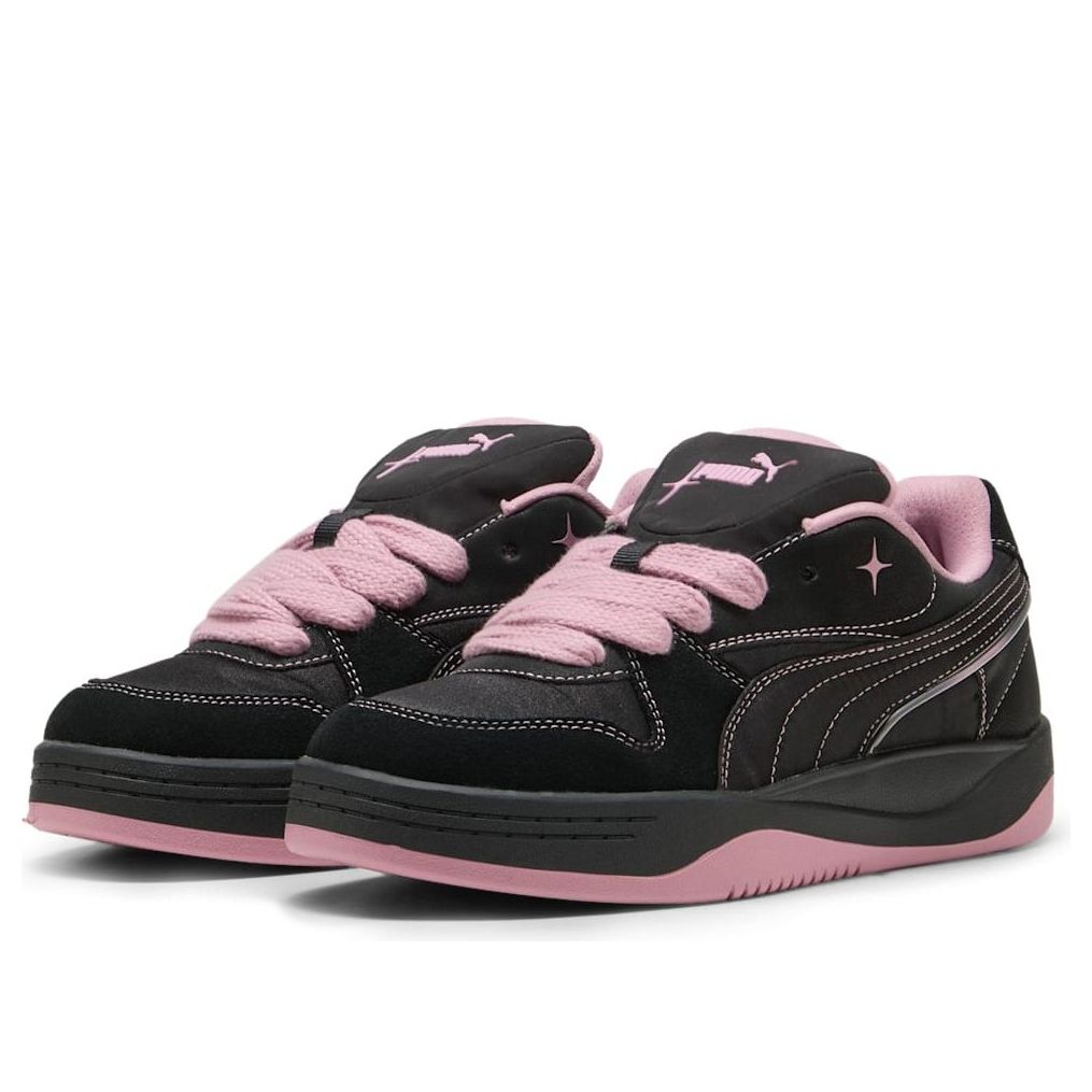 (WMNS) PUMA Park Luna Satin 'Princess Black Newlywed Pink' 402514-02