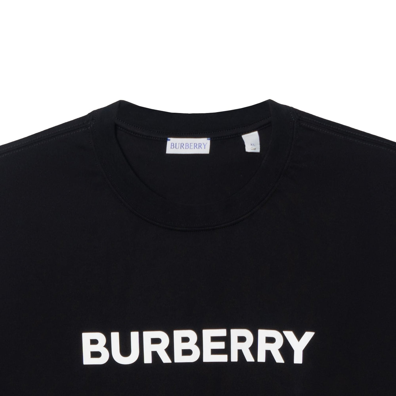 (WMNS) Burberry 25 Cotton Logo T-Shirt 'Black' 80803241