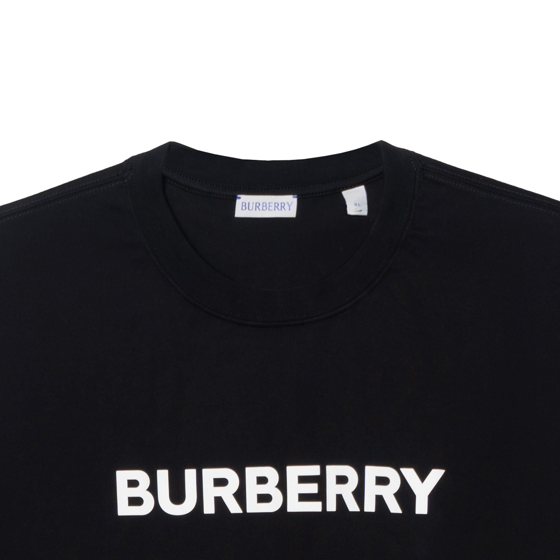 (WMNS) Burberry 25 Cotton Logo T-Shirt 'Black' 80803241